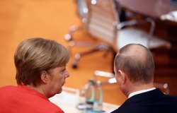 Путин -Меркель - "Северный поток"