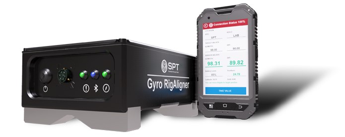 Gyro RigAligner-устройство для центровки буровой установки 