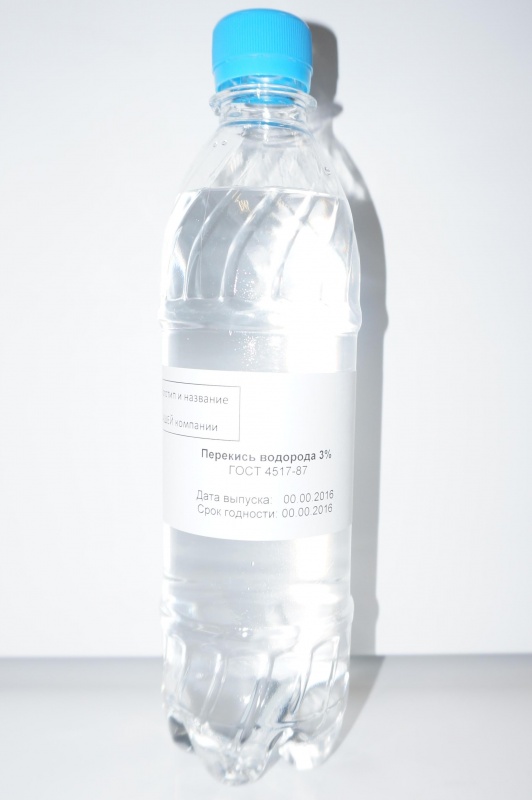 Перекись водорода - 3% (Упаковка 1000 мл)