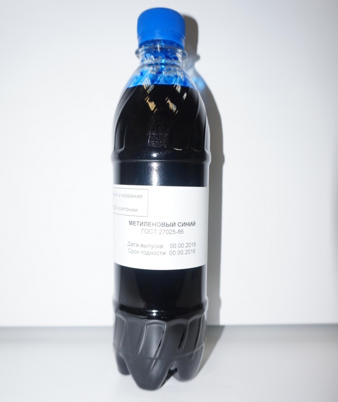 Раствор метиленового синего (Упаковка 1000 мл)