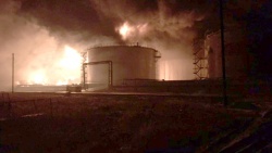 В Югре завели дело после пожара на нефтебазе