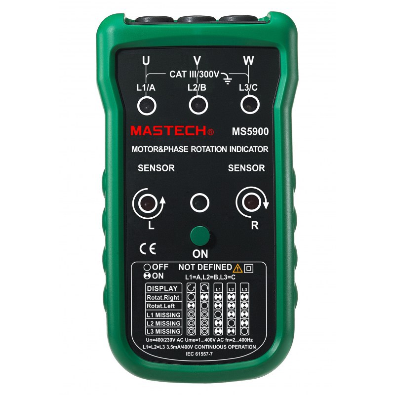 MS5900 Индикатор чередования фаз (Mastech)