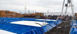 Компания «Нефтетанк» возвела полевые склады ГСМ на Усть-Хантайской и Курейской ГЭС в Красноярском крае на 1250 м3